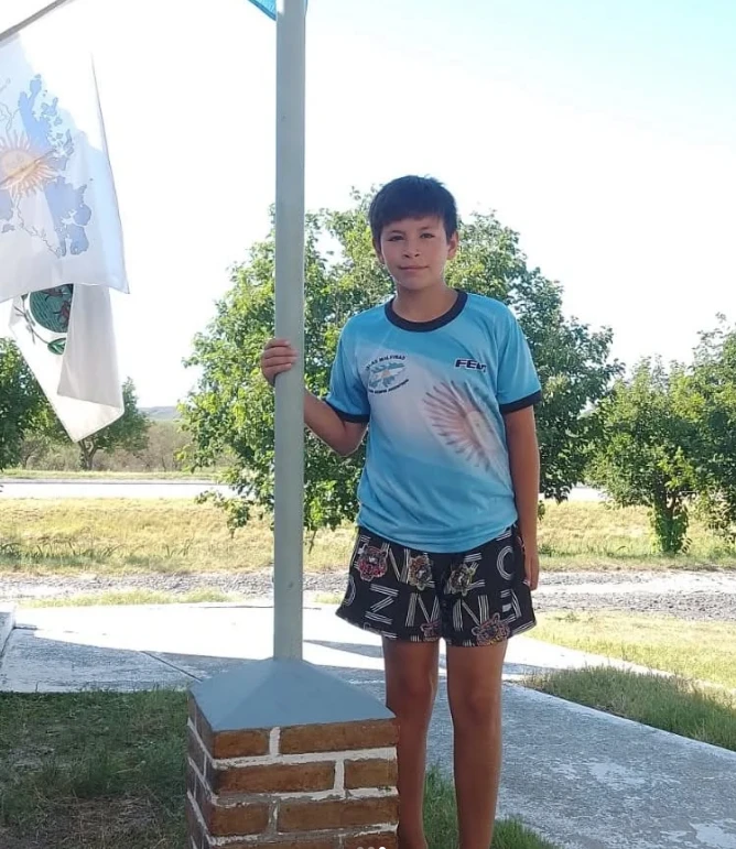 Felipe Villegas, el niño que creó un museo de Malvinas