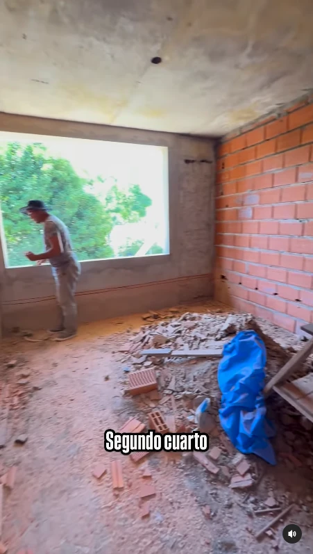 Juana Repetto mostró la casa que está construyendo en un barrio privado