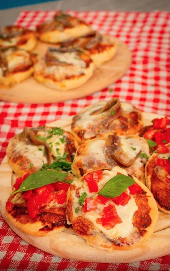 Pizzetas caseras