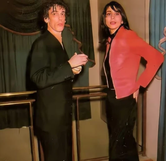 Carolina Peleritti con Luis Alberto Spinetta