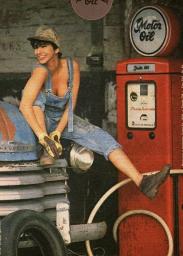 Carolina Peleritti en los años 90