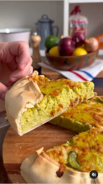 Tarta mousse de zapallitos
