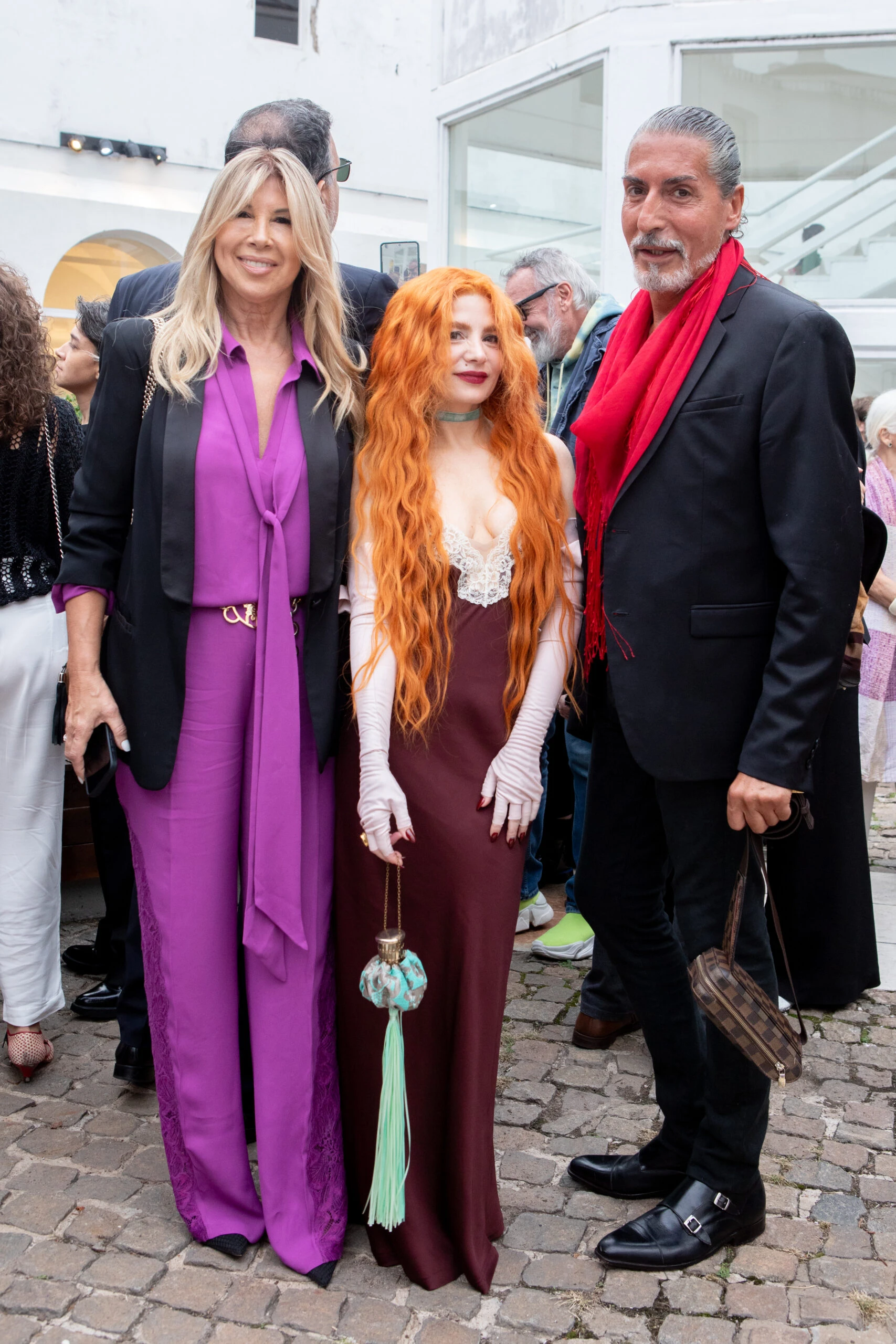 Claudia Arce, Verónica de la Canal y Cesar Juricich