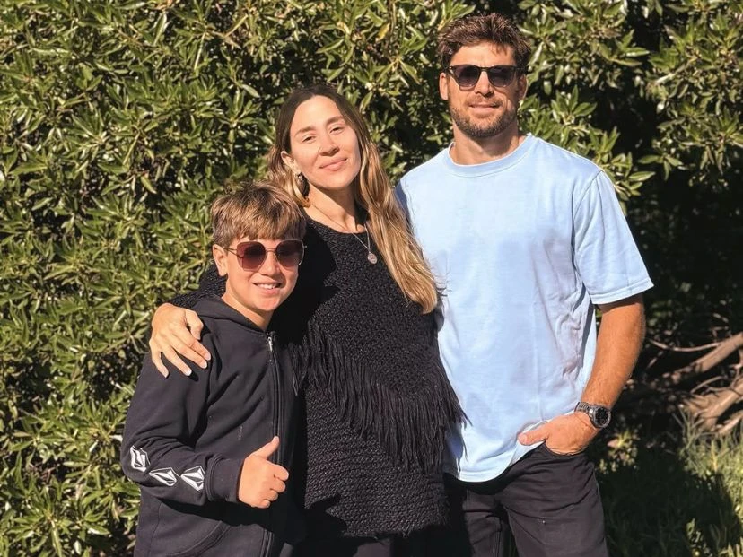 Las fotos del fin de semana largo familiar de Jimena Barón en Quequén