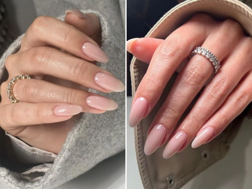 Las nude milky nails marcan tendencia en el street style