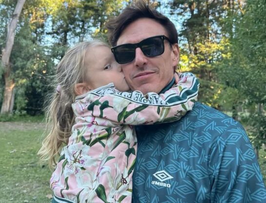 Así pasó Roberto García Moritán las Pascuas junto a su hija Anita y sus padres