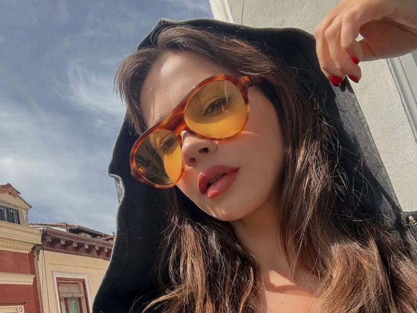 Las fotos del viaje a España de Celeste Cid: turismo por las calles de Madrid