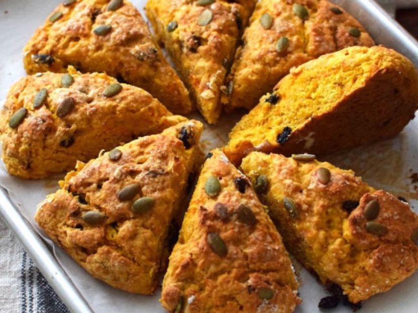 Cómo preparar scones de calabaza: una receta diferente para la merienda