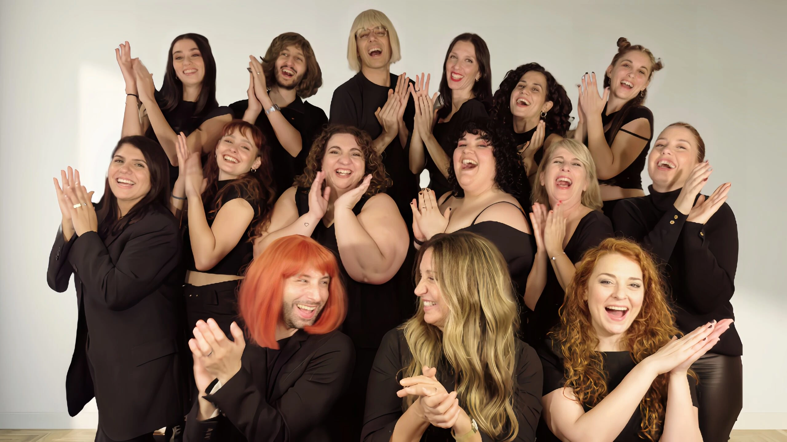 Elenco, directores y Carla Calabrese