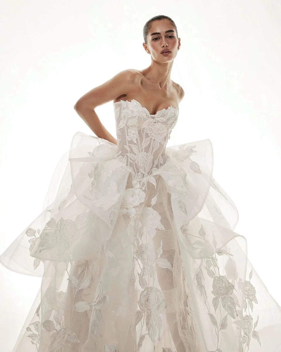 Colección nupcial 2026 de Monique Lhuillier.