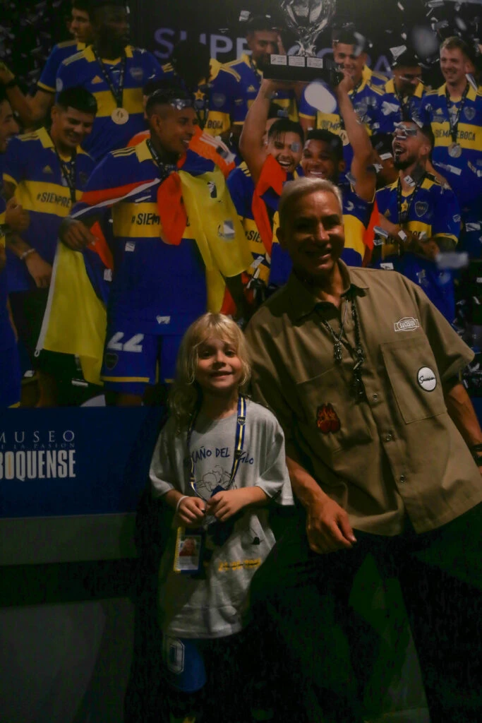 Las fotos del cumpleaños de Dionisio: celebró en la Bombonera