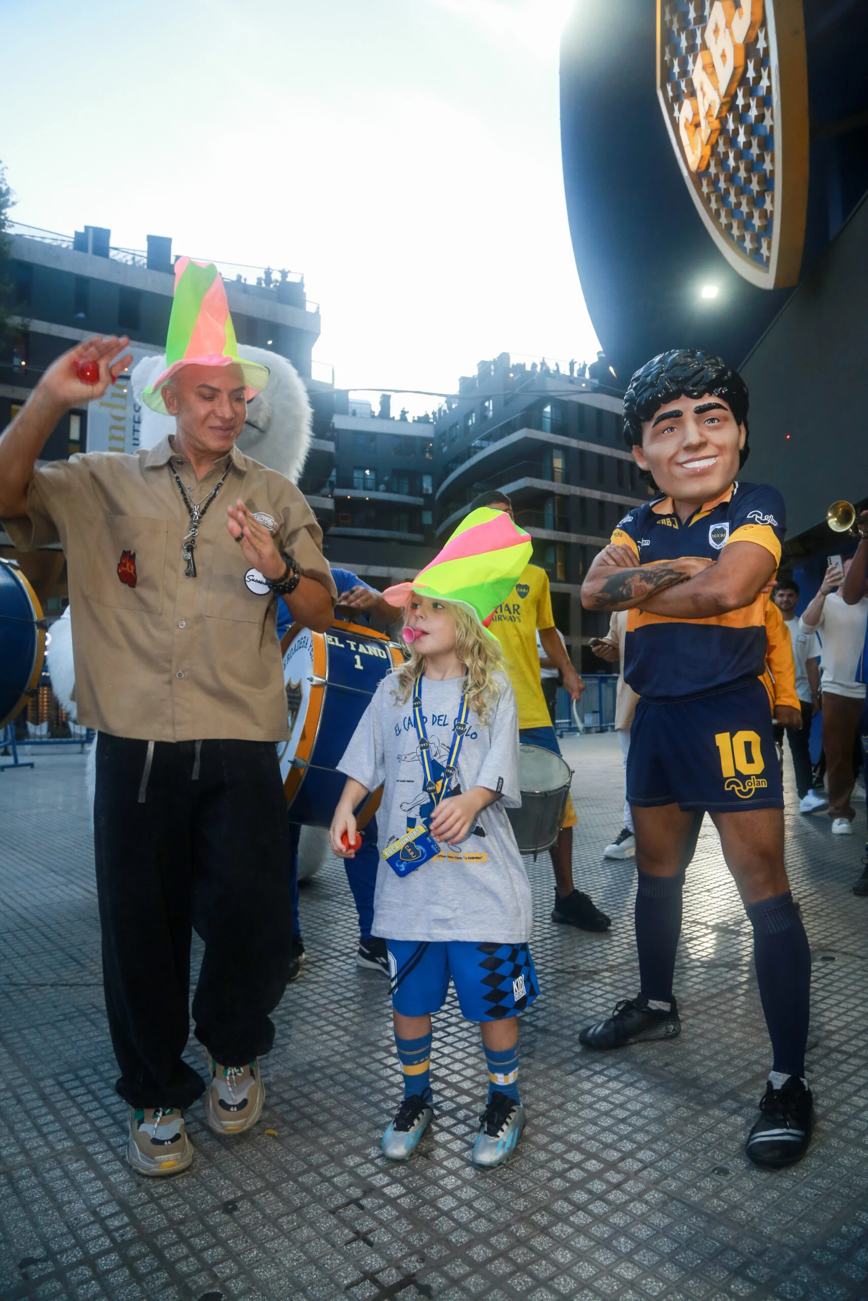 Las fotos del cumpleaños de Dionisio: celebró en la Bombonera. Foto RS Fotos