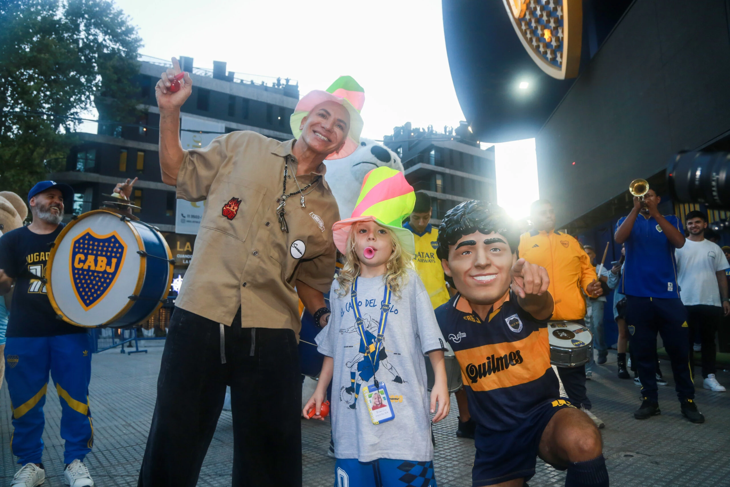 Las fotos del cumpleaños de Dionisio: celebró en la Bombonera. Foto RS Fotos