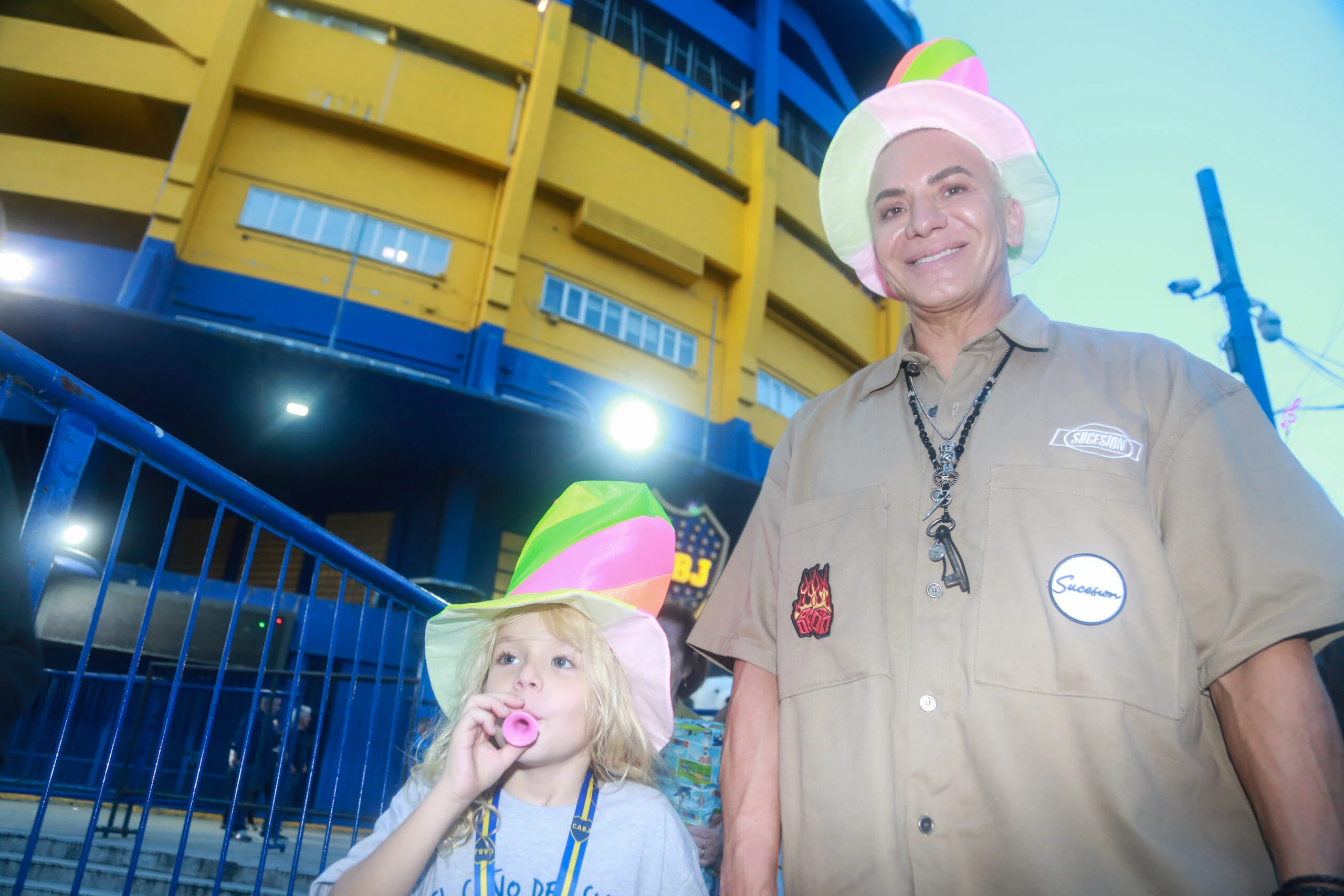 Las fotos del cumpleaños de Dionisio: celebró en la Bombonera. Foto RS Fotos