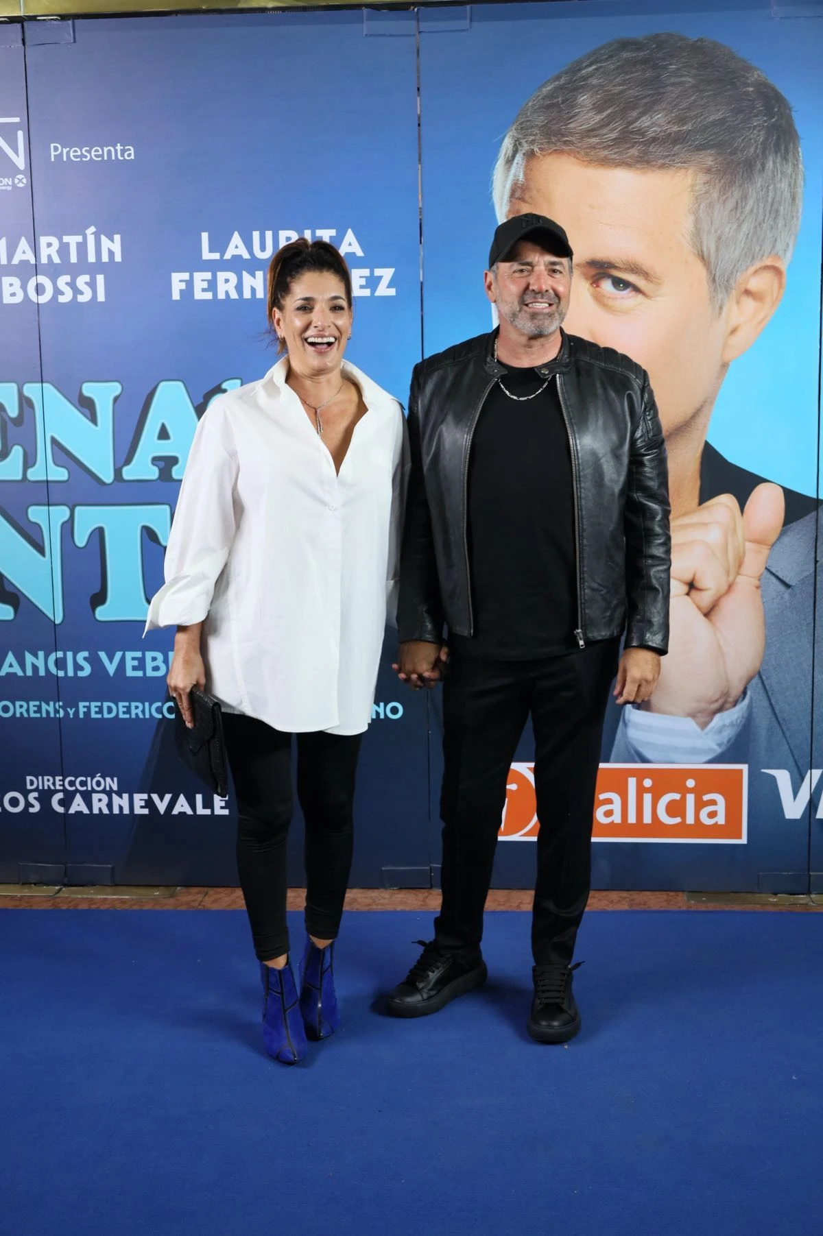 Mariano Iudica y su esposa.