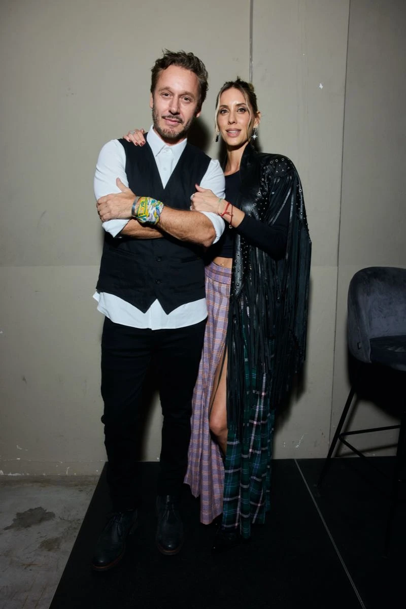 Benjamín Vicuña y su novia Anita Espasandín