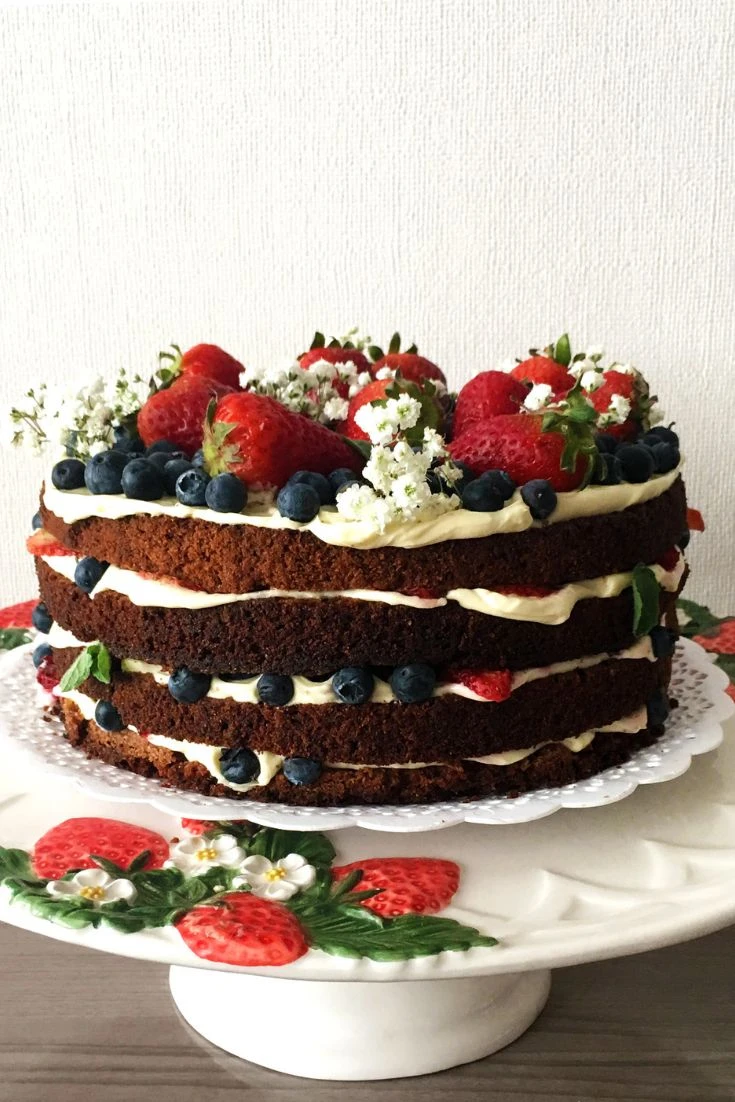 La torta "a la francesa" que eligió Juliana Awada para soplar las velitas en París