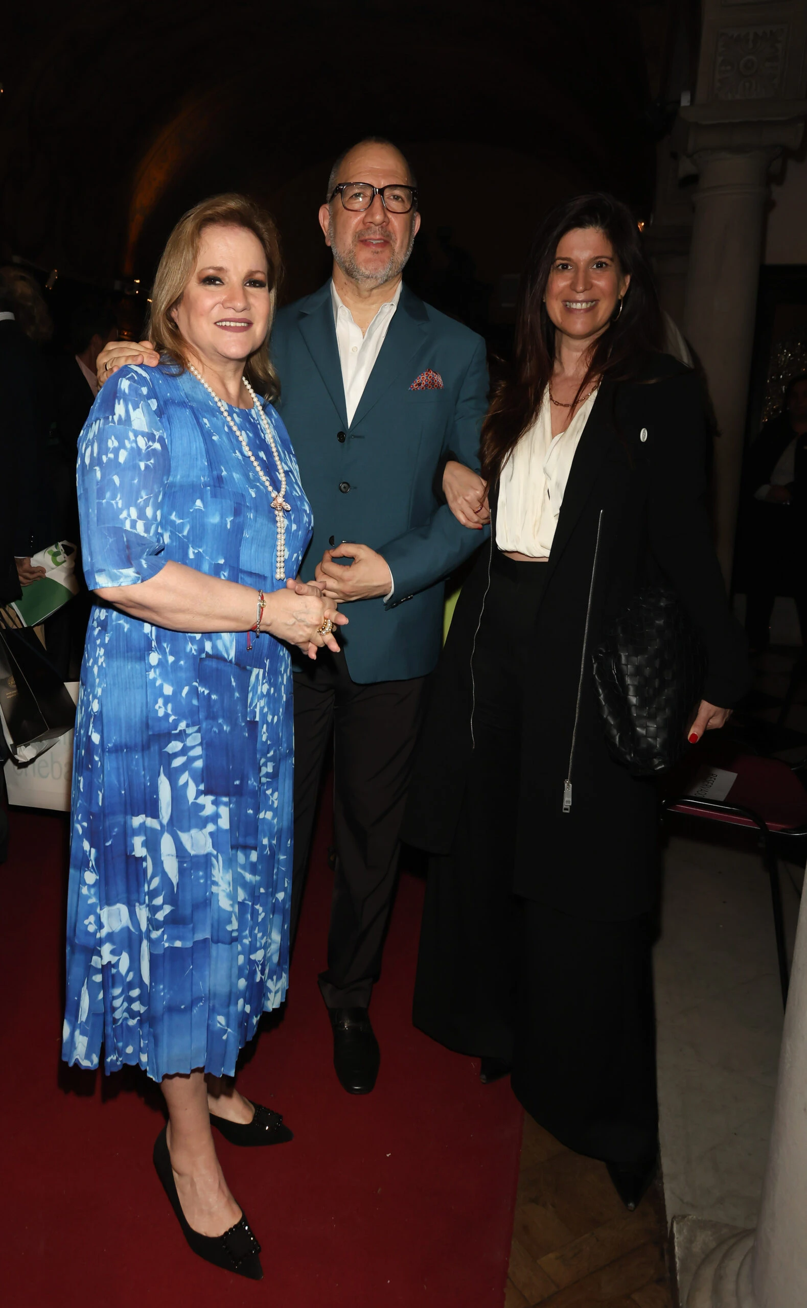 Lucia Galan , Fabian Perechodnik y Elvita Marcovecchio