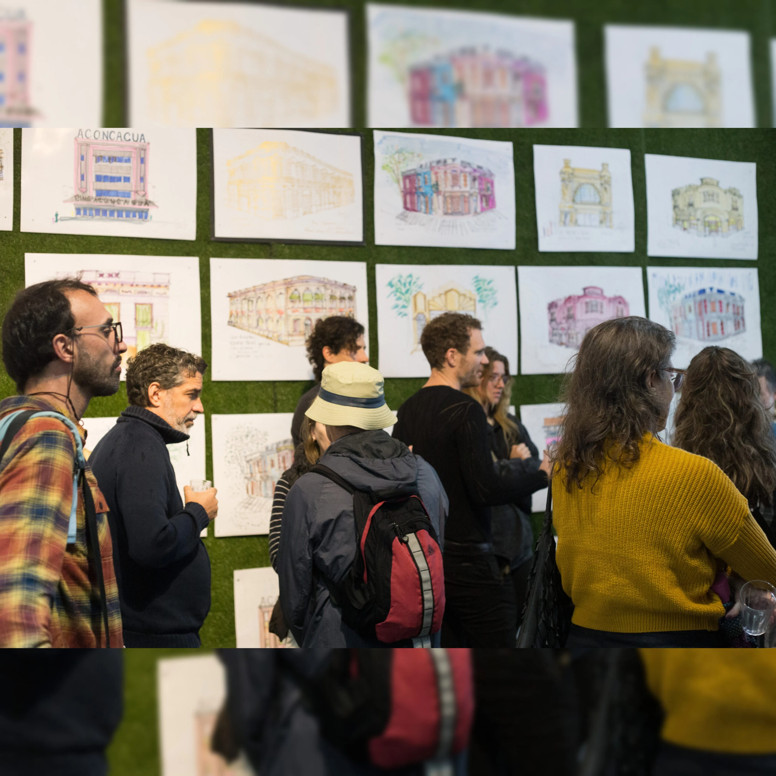 La muestra “11:11 PH” es una colaboración entre la arquitecta Natalia Kerbabian y el taller de serigrafía de la Escuela Pública de Formación Profesional Nº24.