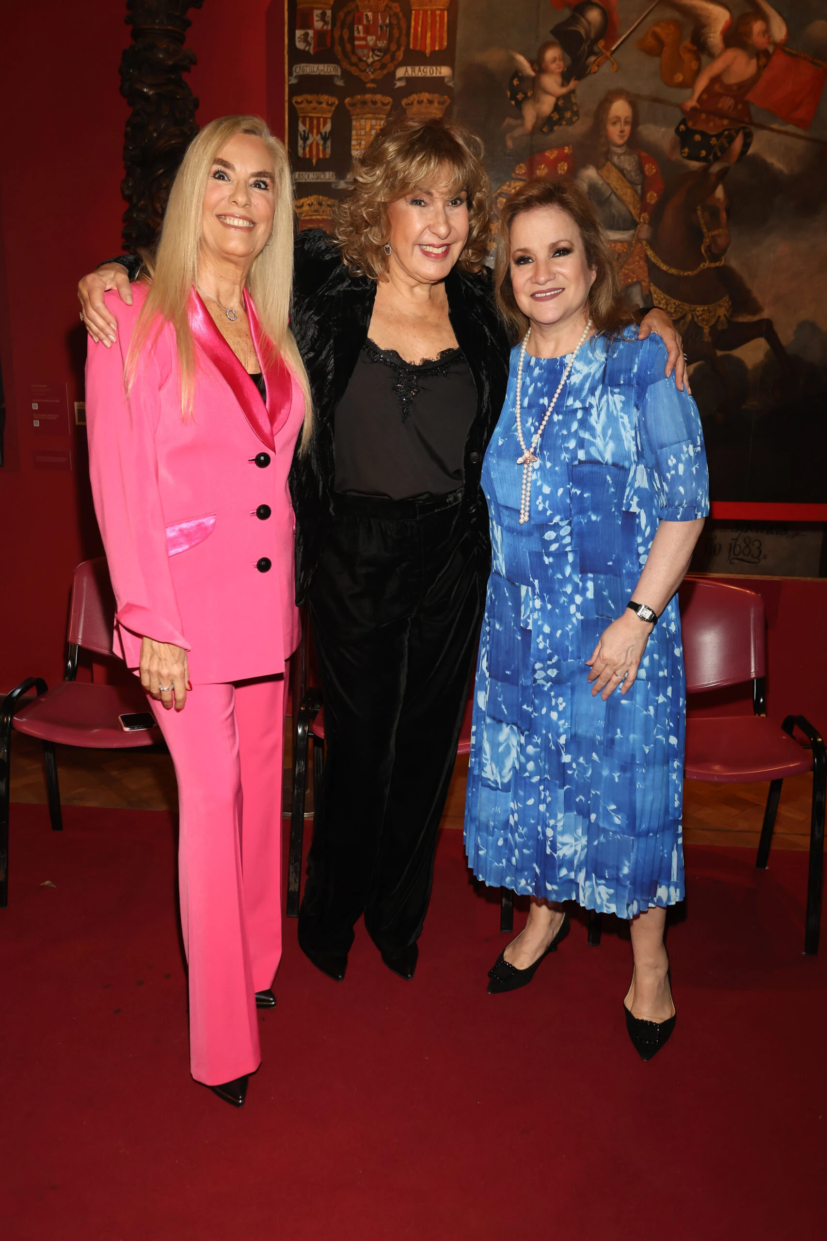 Maria Belen Aramburu, Georgina Barbarossa y Lucia Galan