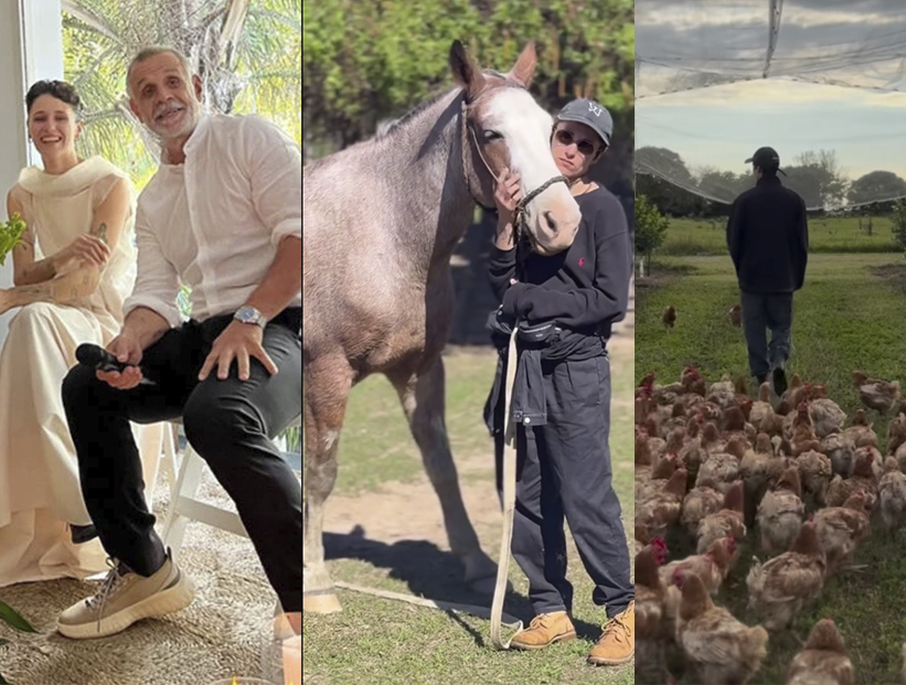 Christian Petersen, Sofía Zelaschi y su "luna de miel" campestre: tras su boda, pasan sus días en el campo familiar de Areco