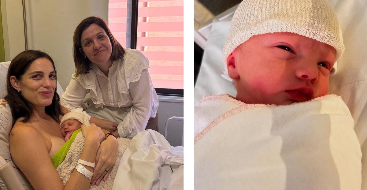 Cata de Elía anunció el nacimiento de Matilde, su primer bebé