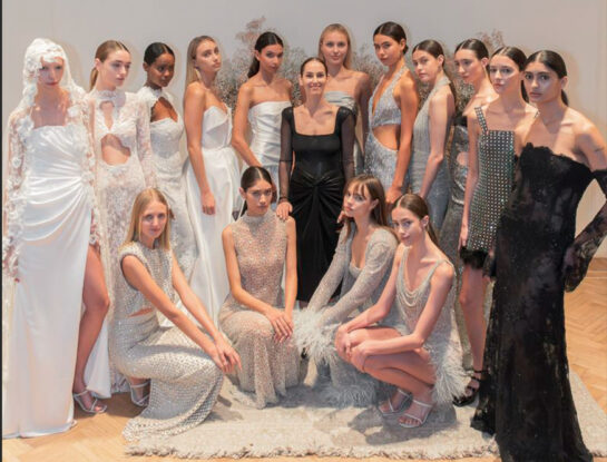 Camila Romano presentó su nueva colección con un exquisito desfile de alta costura y presencia de celebridades