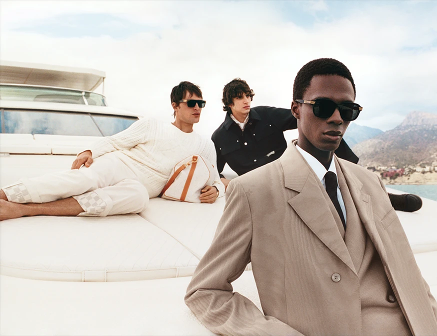 Campaña Louis Vuitton hombres 2025