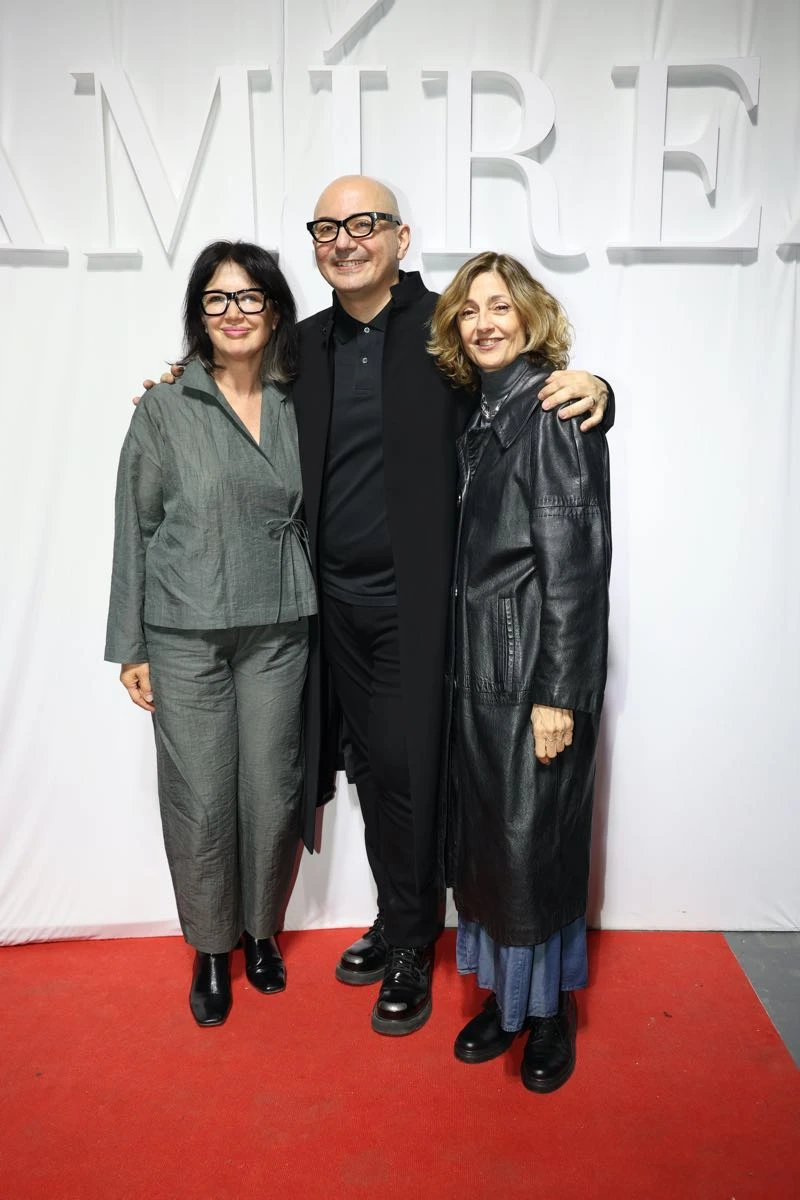 Andrea Bonelli, Pablo Ramírez y Carola Reyna 