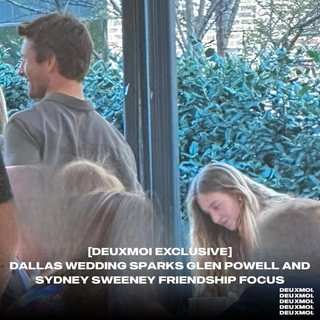 El encuentro entre Sydney Sweeney y Glen Powell