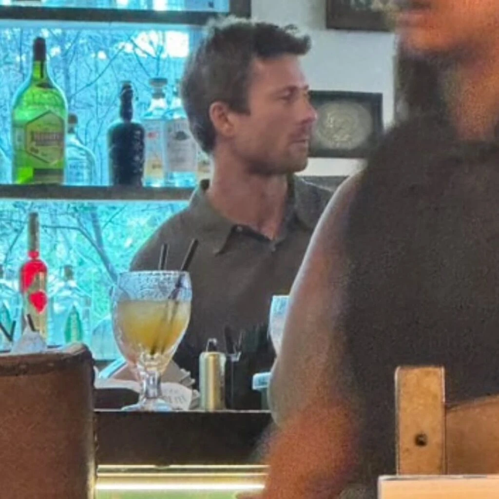 El encuentro entre Sydney Sweeney y Glen Powell. Foto: IG