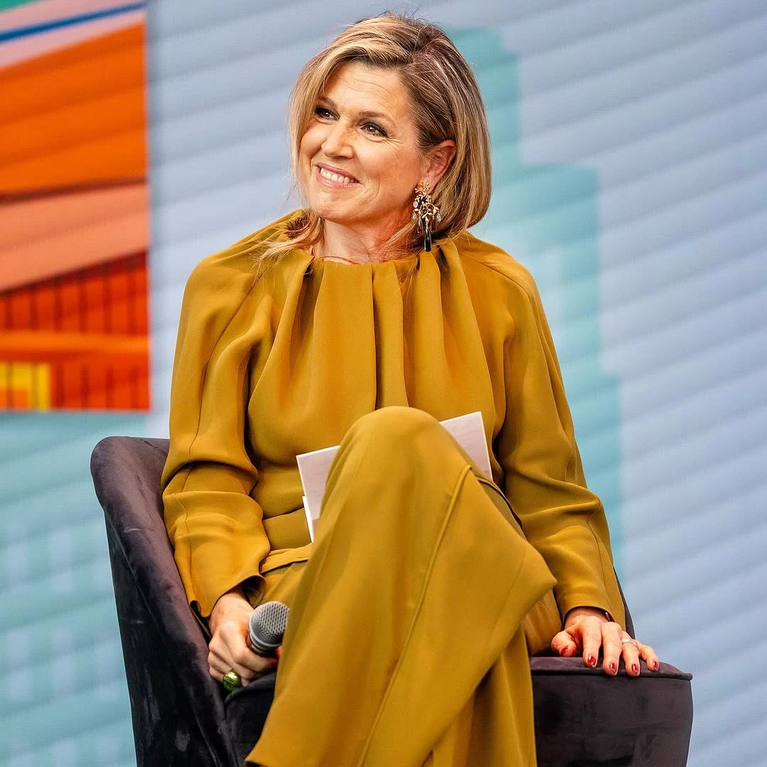 Máxima Zorreguieta look verde