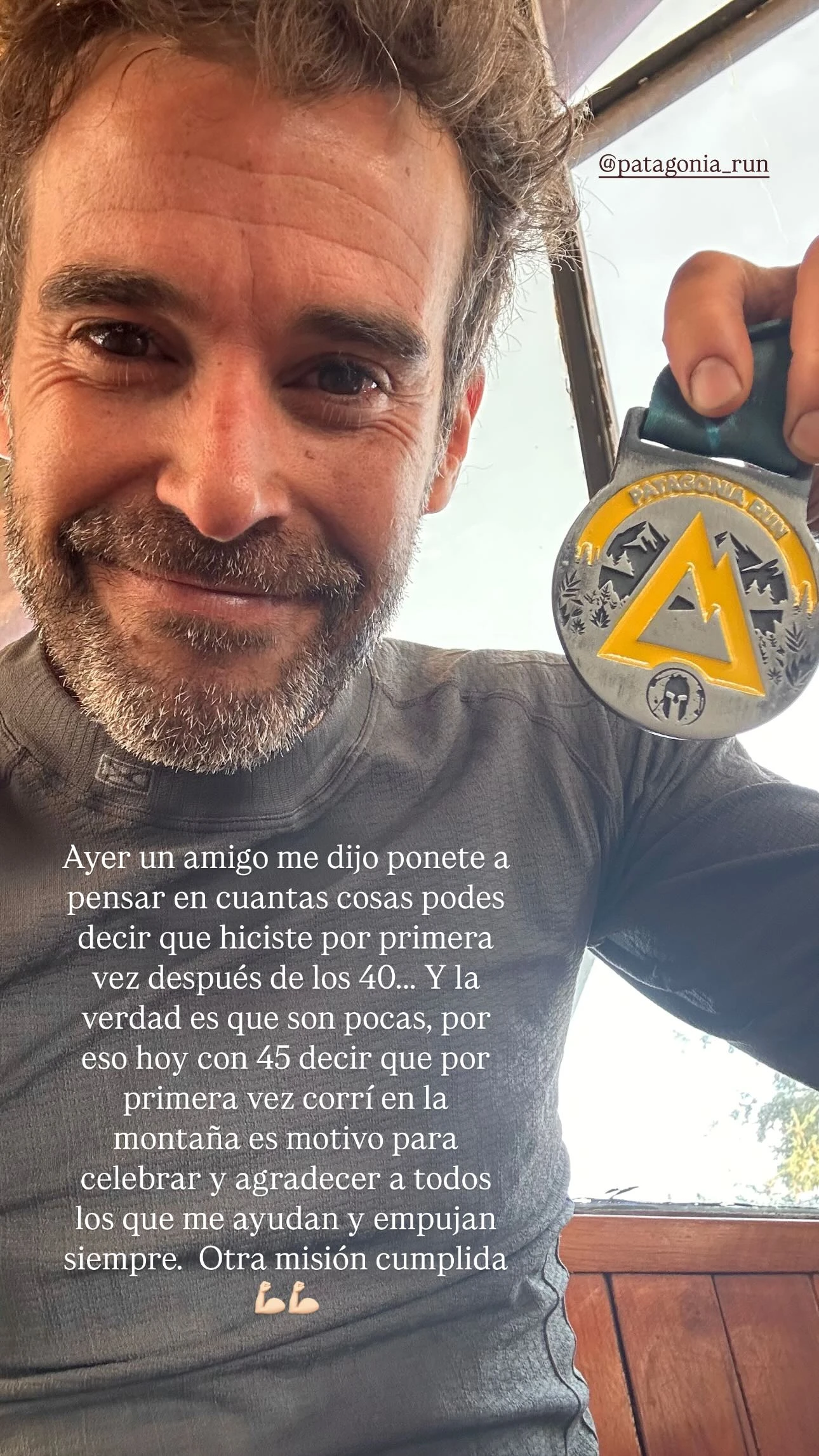 Nicolás Cabré se refirió a su nuevo reto logrado. Fotos: IG.