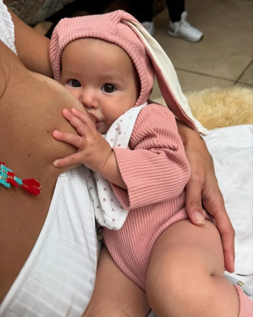 Calu Rivero y sus Pascuas junto a sus hijos