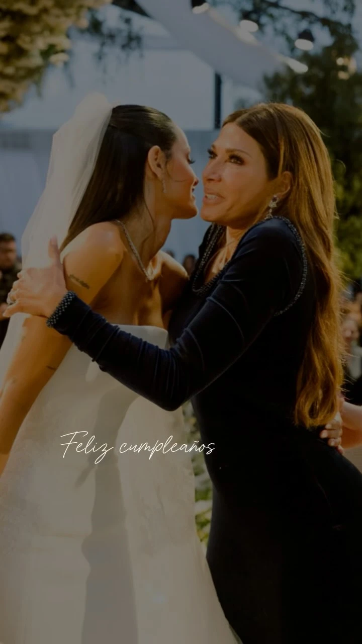 Cathy Fulop junto a su hija Oriana Sabatini. Fotos: IG. 