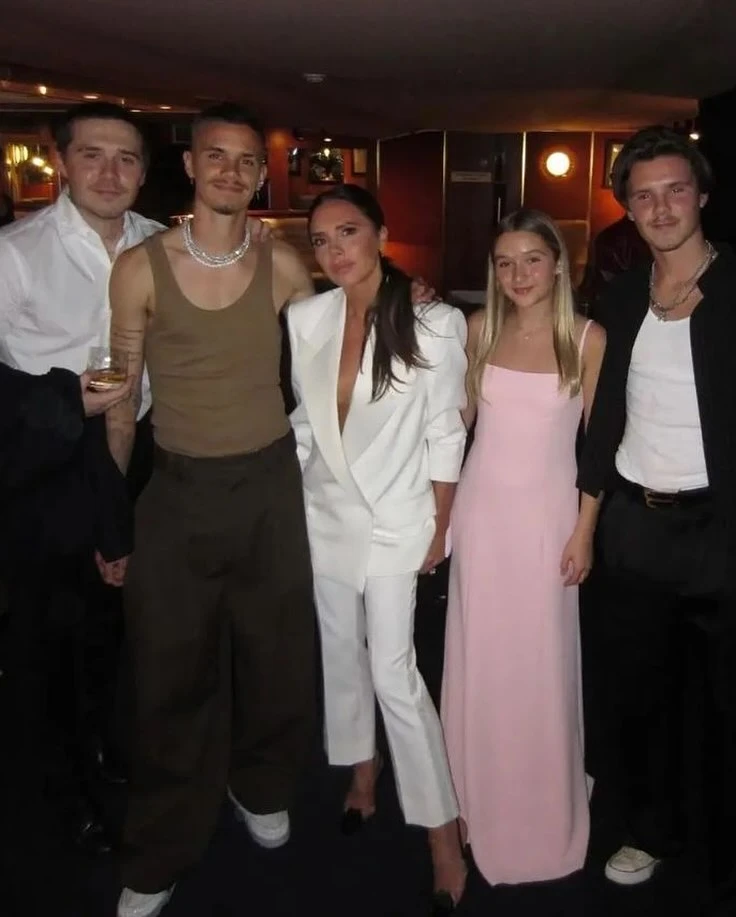 Las fotos que compartió David Beckham por el cumpleaños de Victoria. Foto: IG