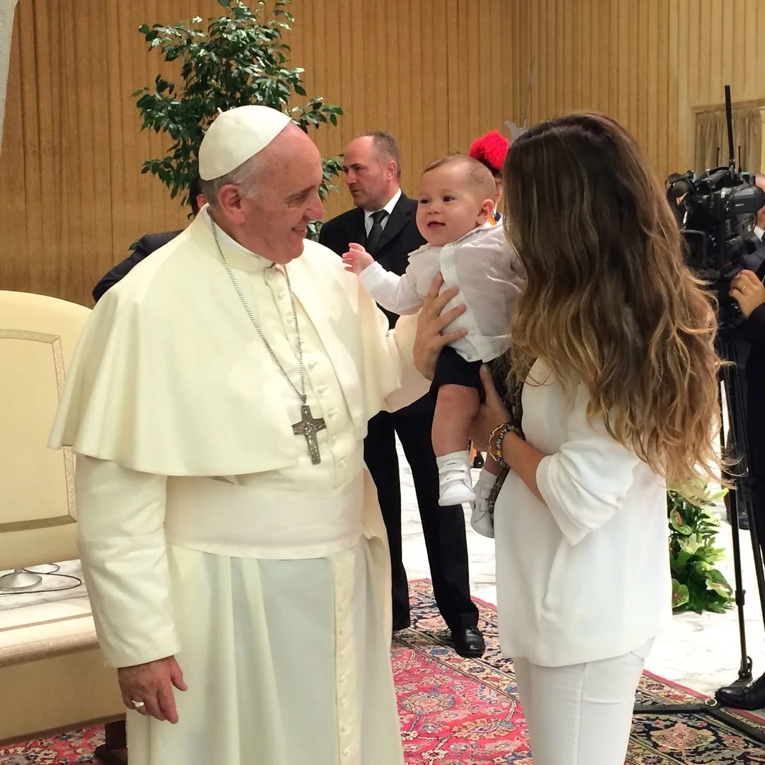 Jimena Barón recordó su encuentro con el Papa Francisco. Foto: IG. 