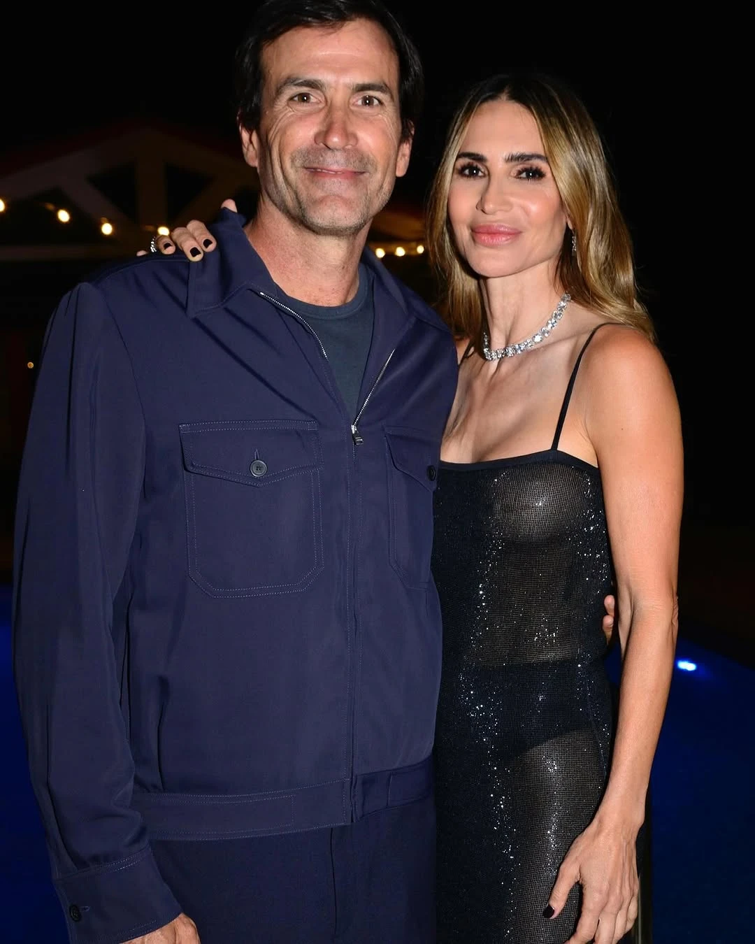 María Vázquez y Adolfo Cambiaso