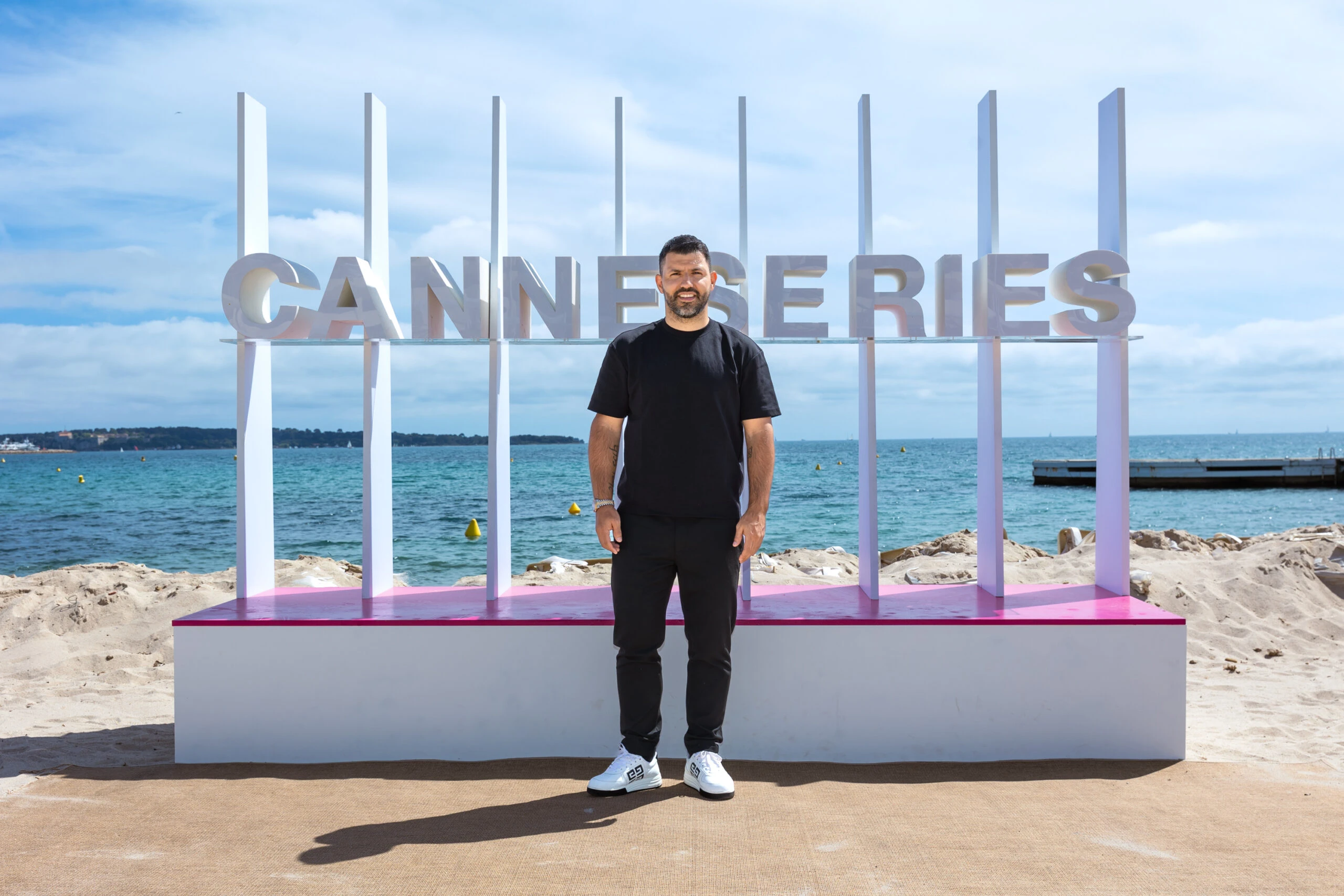 Sergio ’Kun’ Agüero y Sofía Calzetti 