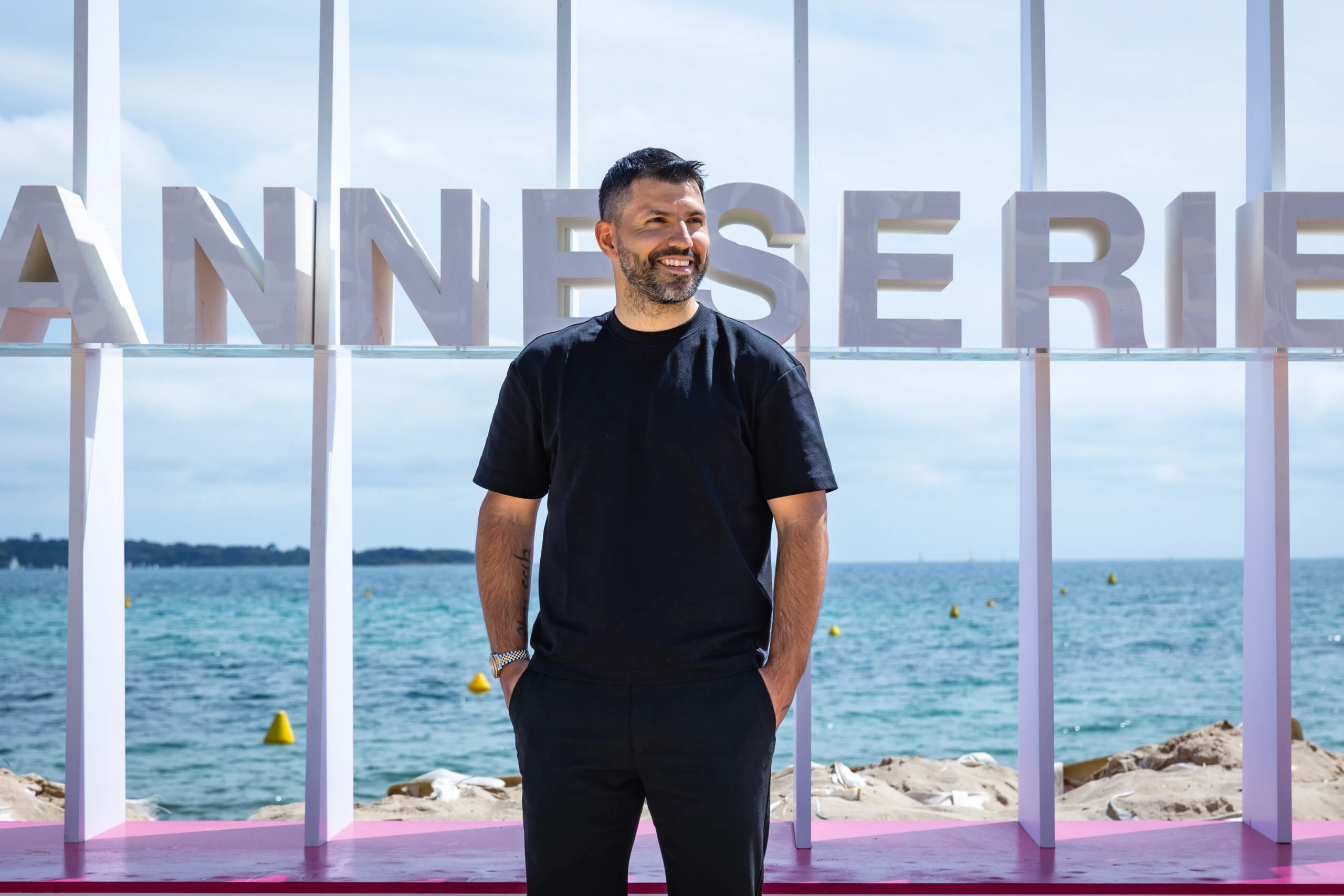 Sergio ’Kun’ Agüero y Sofía Calzetti 