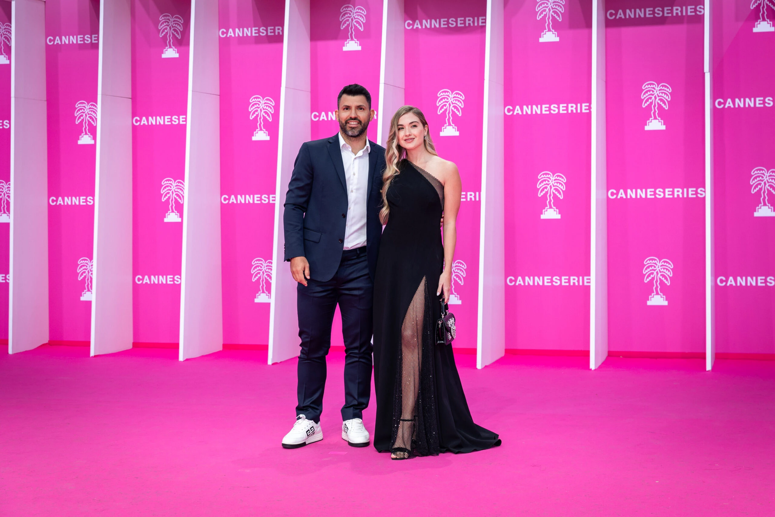 Sergio ’Kun’ Agüero y Sofía Calzetti 