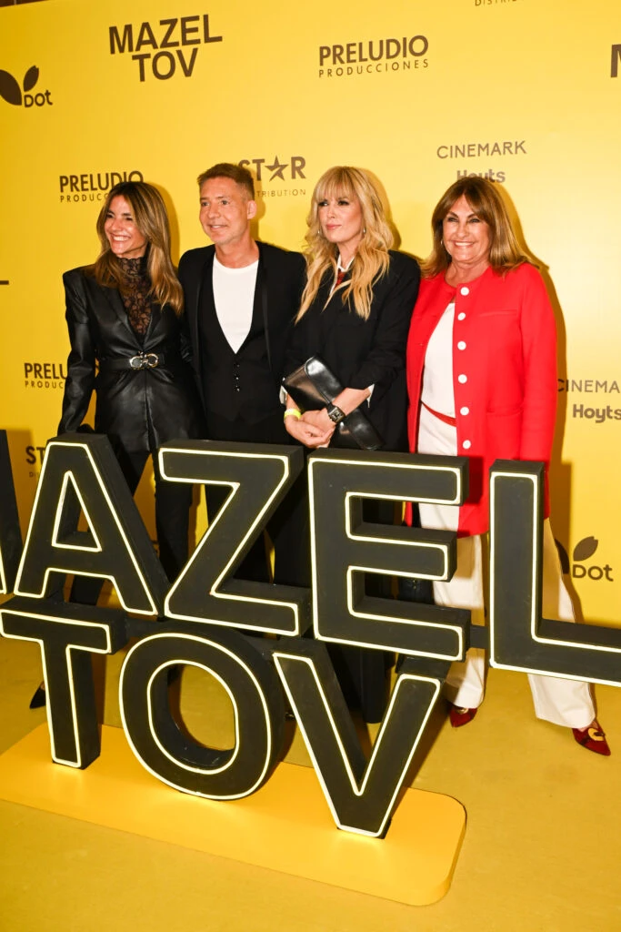 María Belén Ludueña, Adrián Suar, Viviana Canosa y Silvia Fernández Barrio