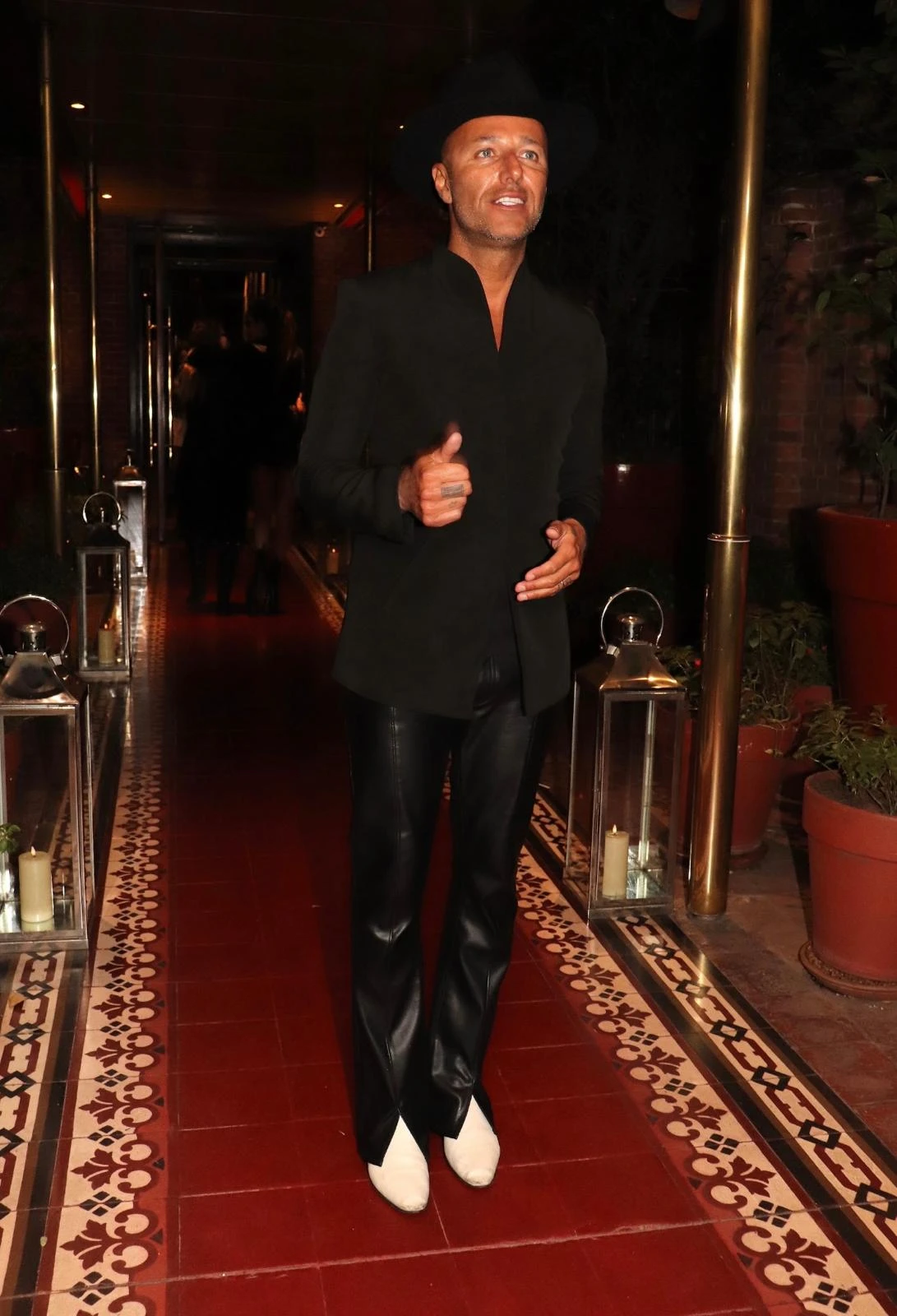 Gaby Álvarez festejó sus 48 años en ele Hotel Faena de Puerto Madero.