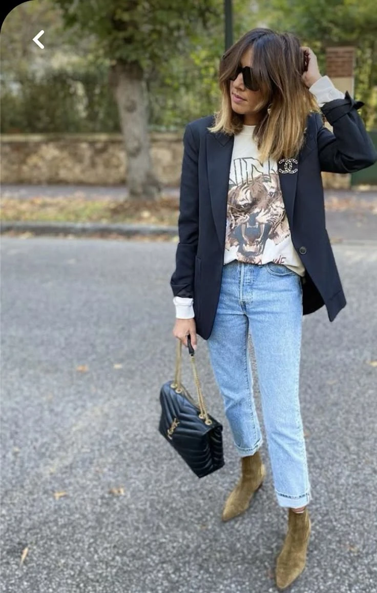 así se llevan los jeans "cigarette" que se imponen esta temporada