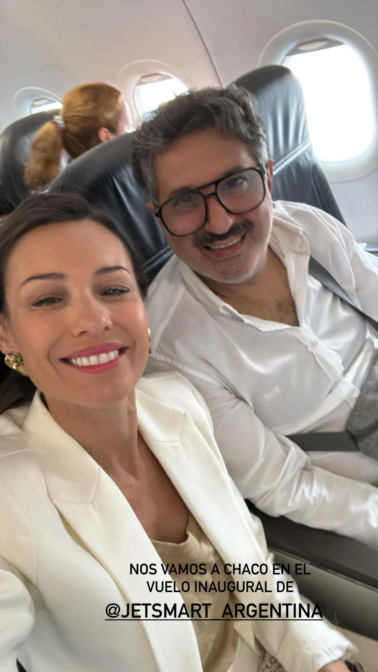look Pampita executive relaxed