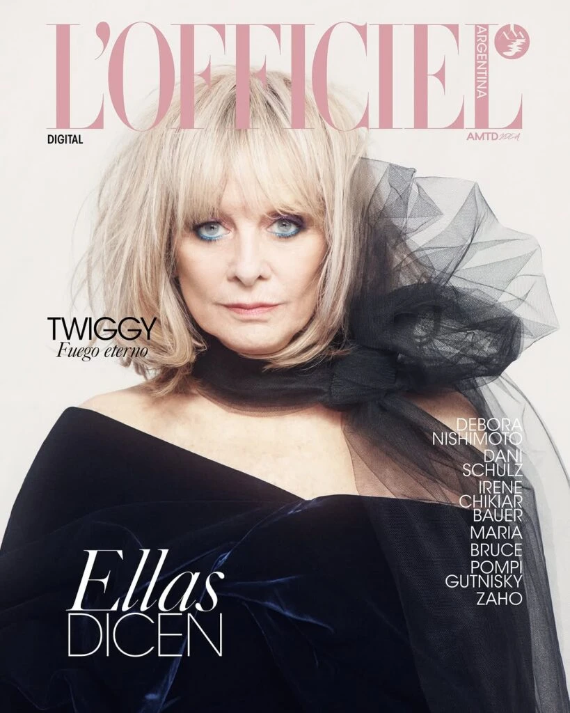 que fue de la vida de Twiggy la icónica modelo de los 70