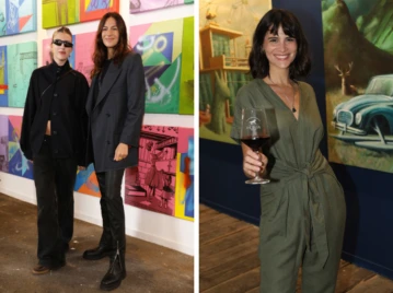 Vidriera: de Dolores Trull a Mica Riera, los famosos en la inauguración de una feria de arte