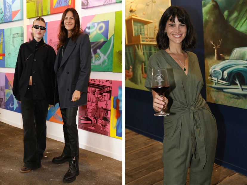 Vidriera: de Dolores Trull a Mica Riera, los famosos en la inauguración de una feria de arte