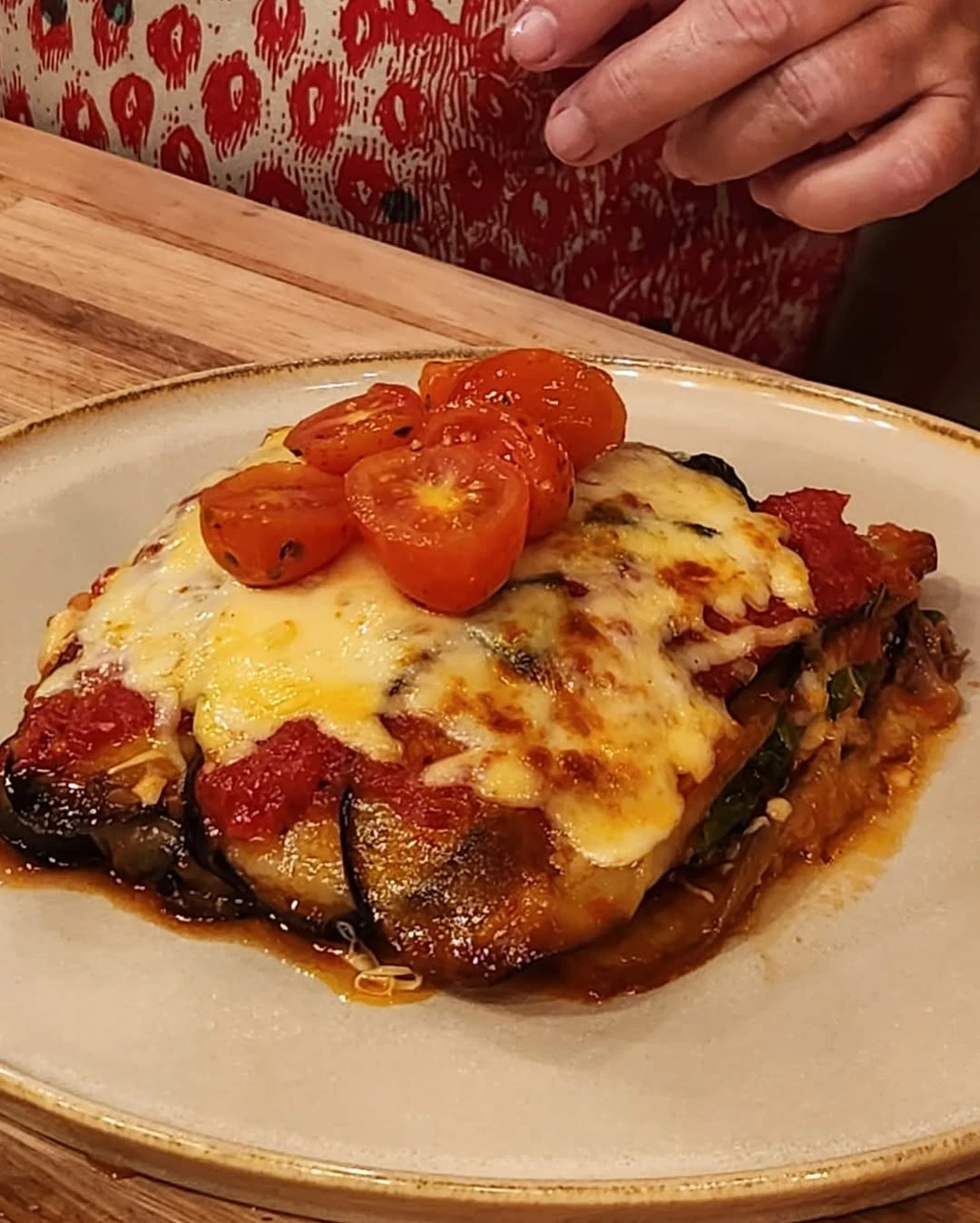 Berenjenas a la parmesana