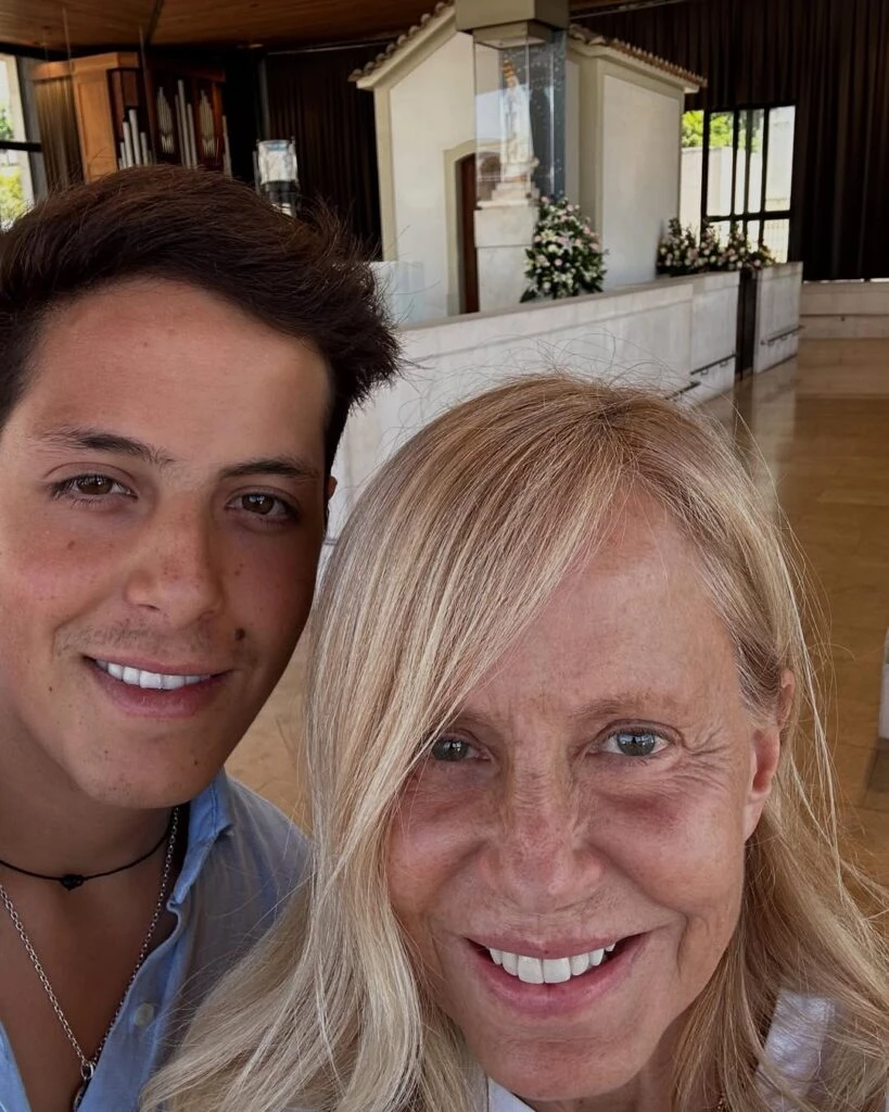 Cecilia Bolocco recordó un momento clave en la recuperación de Máximo con un conmovedor mensaje a la Virgen de Fátima